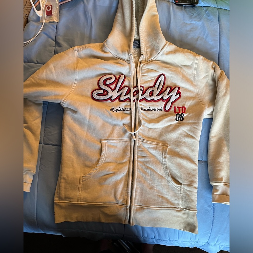 Vintage Shady ltd 08 zip up hoodie baggy streetwear oversized